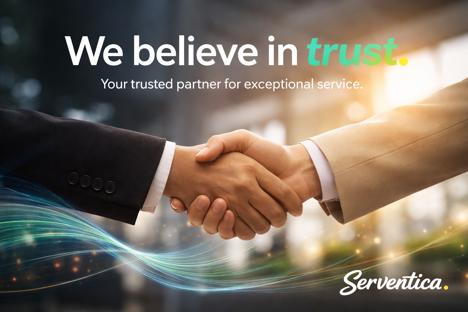We Believe in Trust — Your Trusted Partner for Exceptional Service